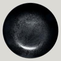 Тарелка круглая "Coupe"  d=26 см., глубокая, фарфор, Karbon, RAK Porcelain, ОАЭ
