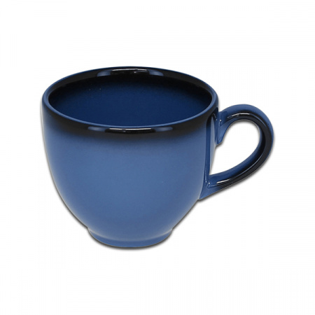Чашка круглая синяя RAK Porcelain «Lea», 90 мл