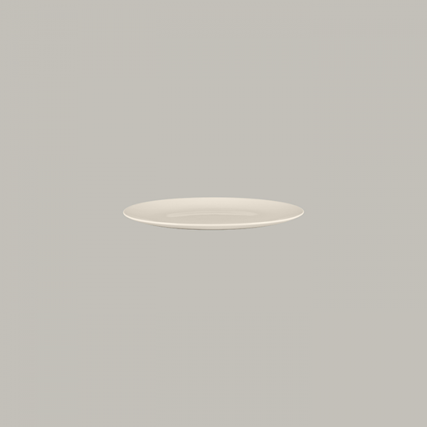 Тарелка "Coupe"  d=23 см., плоская, костяной фарфор, Bravura, RAK Porcelain, ОАЭ