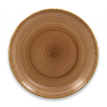 Тарелка "Coupe" круглая плоская Shell RAK Porcelain «TWIRL», D=27 см