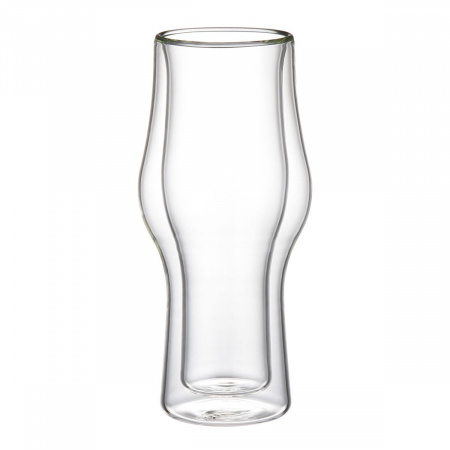Набор стаканов 2шт*300 мл, термостойкое стекло, двойные стенки, P.L.