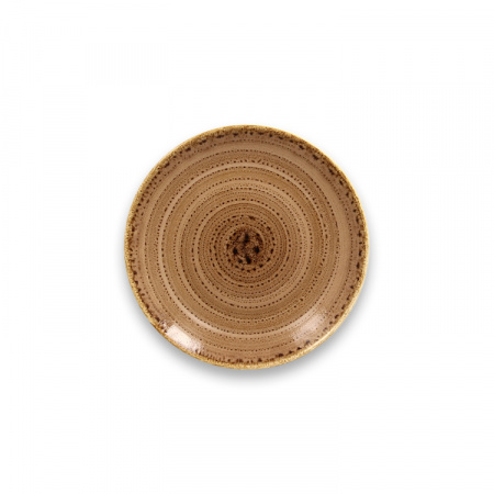 Тарелка "Coupe" круглая плоская Shell RAK Porcelain «TWIRL», D=15 см